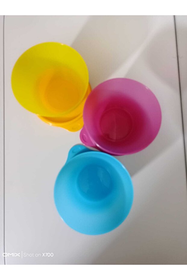 Renkli 3lü Saklama Kapları - 3
