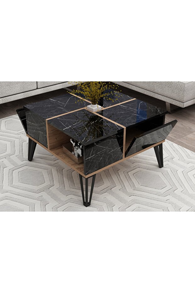 Nirvana Orta Sehpa Mermer - 3