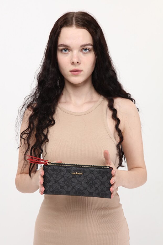 Kadın Siyah Cüzdan - 2