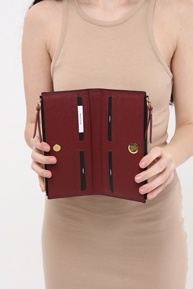 Kadın Siyah Cüzdan - 6