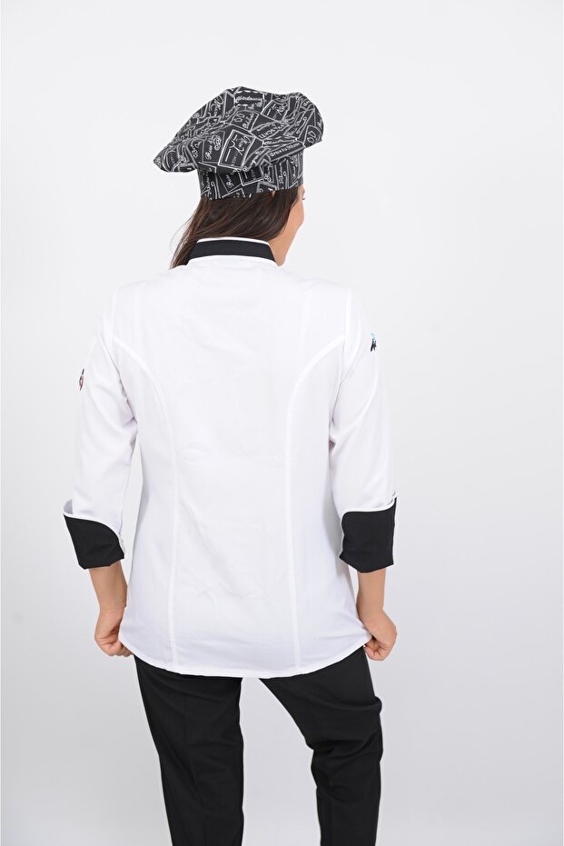Mantar Model Bayan Aşçı Ceket - 2