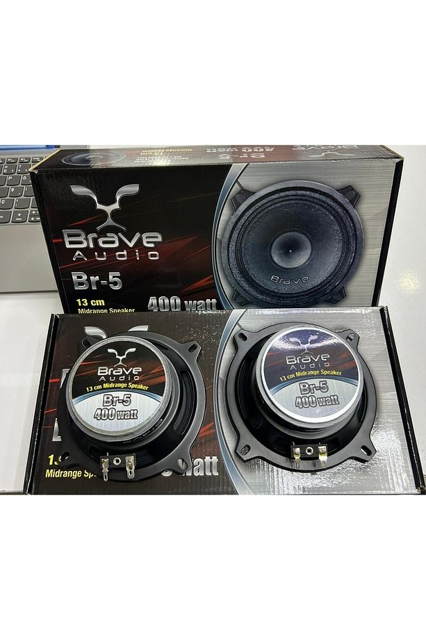 Brava Audıo 13 Cm Midrange 400wat Kapaksız Iki Adet - 2