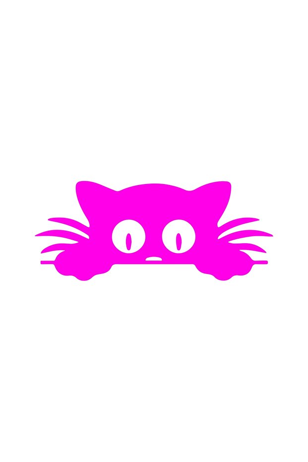 Cat Looking Through Luggage Auto Sticker Car Glass Sticker 17x7
