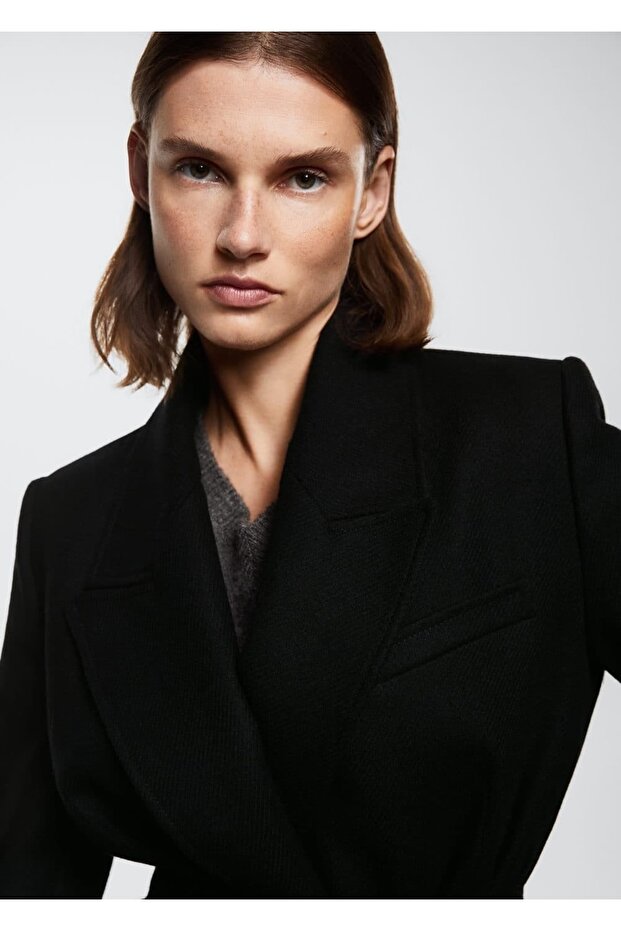 Klapalı Uzun Palto - 8