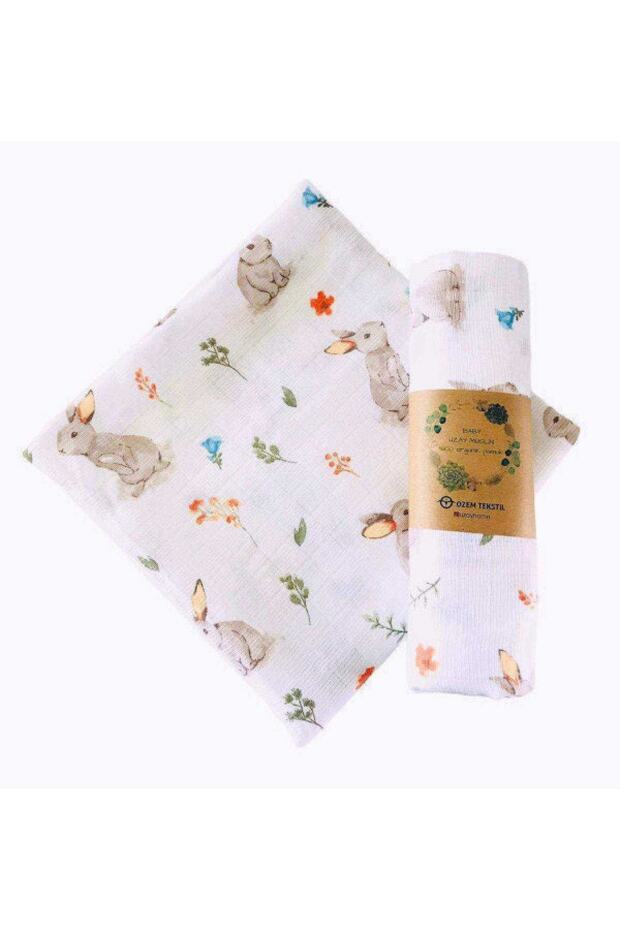 بطانية أرنب موسلين متعددة الأغراض - 3