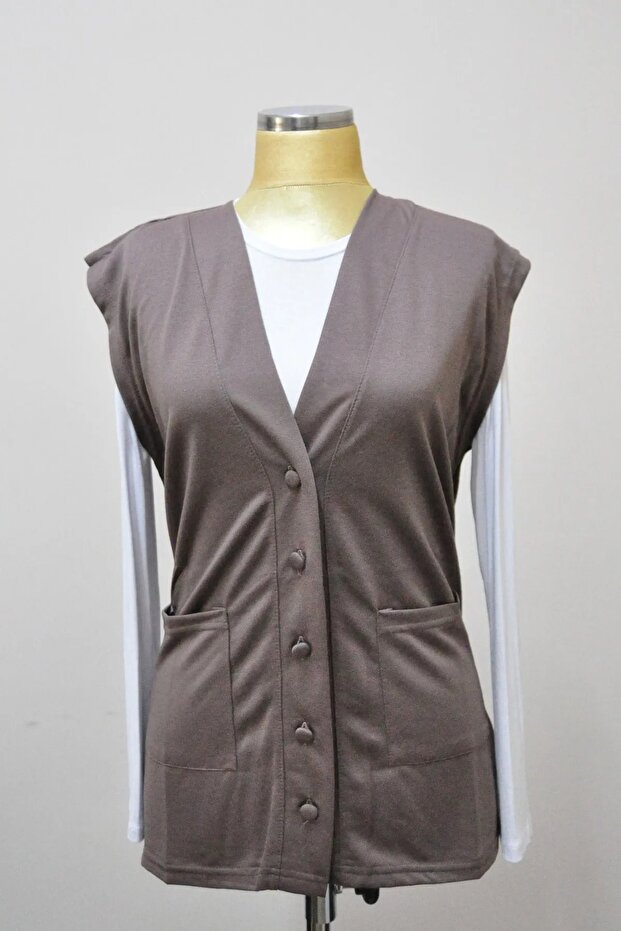Seasonal Combed Cotton Mother Vest - Nbl55