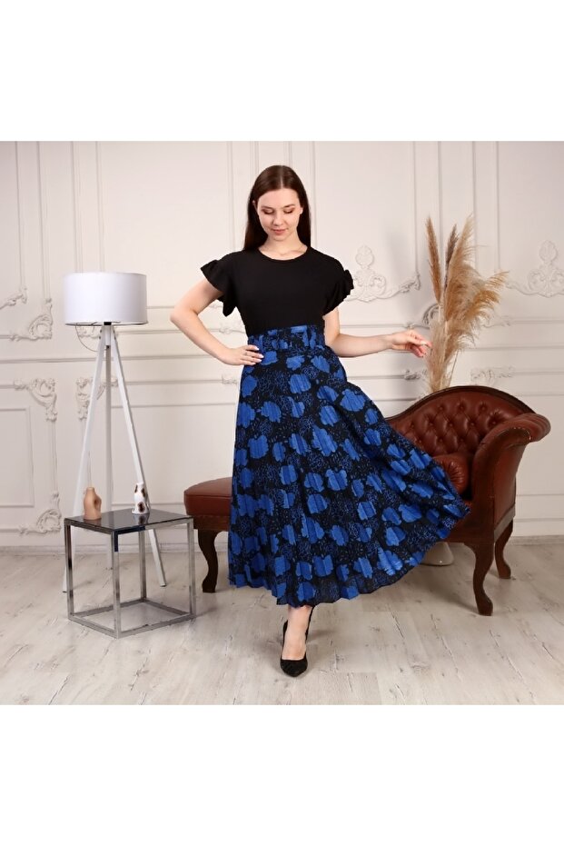 Kemer Detaylı Piliseli Etek - 3