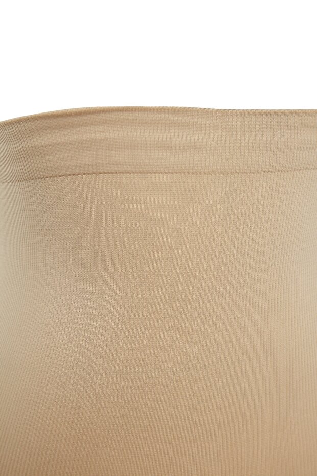 Ten Seamless/Dikişsiz Toparlayıcı Yüksek Bel Örme Şortlu Korse THMSS23KS00002 - 8