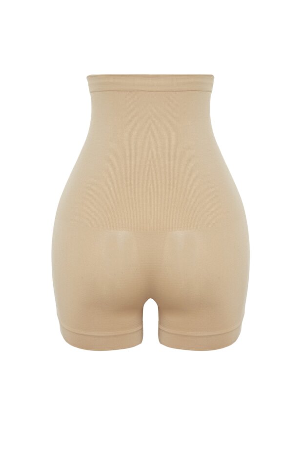 Ten Seamless/Dikişsiz Toparlayıcı Yüksek Bel Örme Şortlu Korse THMSS23KS00002 - 9