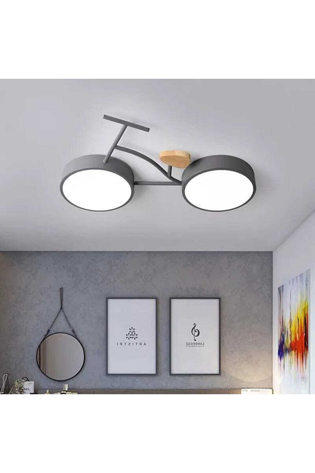 Led Bisiklet Çocuk Odası Avize - 2