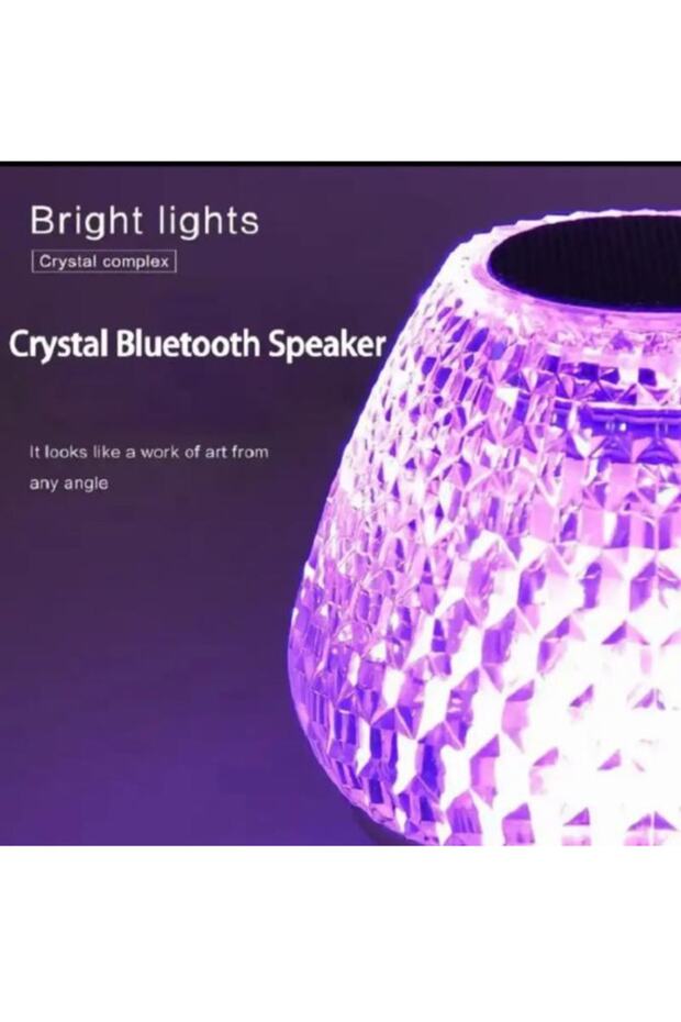 Kristal Lamba Ses Bombası Fm/radyo/usb/müzik Çalar/bluetooth Hoparlör - 6