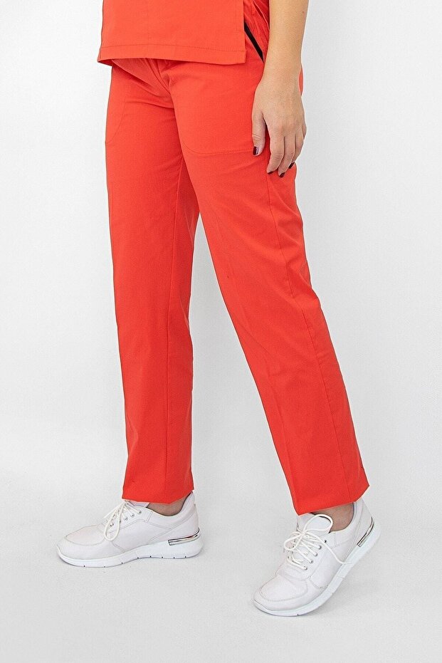 Doctor, Surgical Nurse Uniform Coral Lycra Single Bottom Jersey Greys
