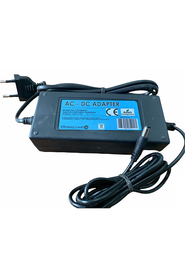 Powerboost M1850 Monitör Monütör Adaptörü 12 Volt 3 Amper - 12v 3a - 2 Metre Kablolu - 1