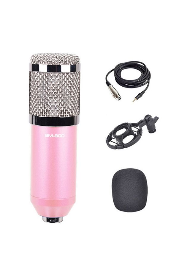 Bm800 Condenser Stüdyo Profesyonel Kayıt Ve Yayın Mikrofonu Studio - 1