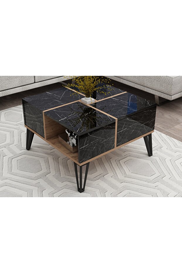 Nirvana Orta Sehpa Mermer - 2