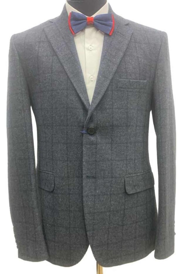 Yün Kaşe Kışlık Ceket - 1