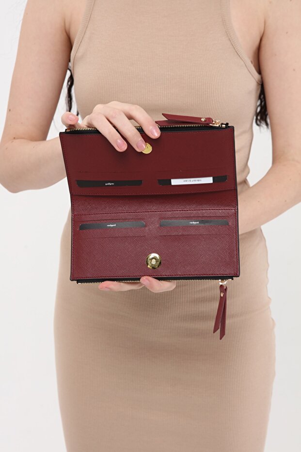 Kadın Siyah Cüzdan - 7