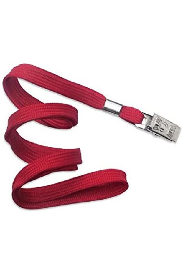 Card Hanger Rope Metal Clip Red 50 Pieces 510g