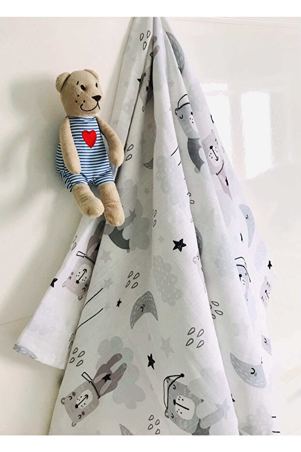 3 بطانيات موسلين متعددة الأغراض - 3