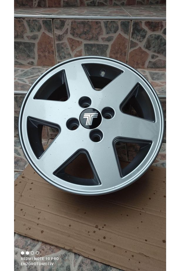 Enzor Otomotiv Jant 14" Altı Uyumlu (6) Kol Tofaş Doğan Kartal Şahin Tofaş Jantı 1 Adet ( Tek Jant ) - 6