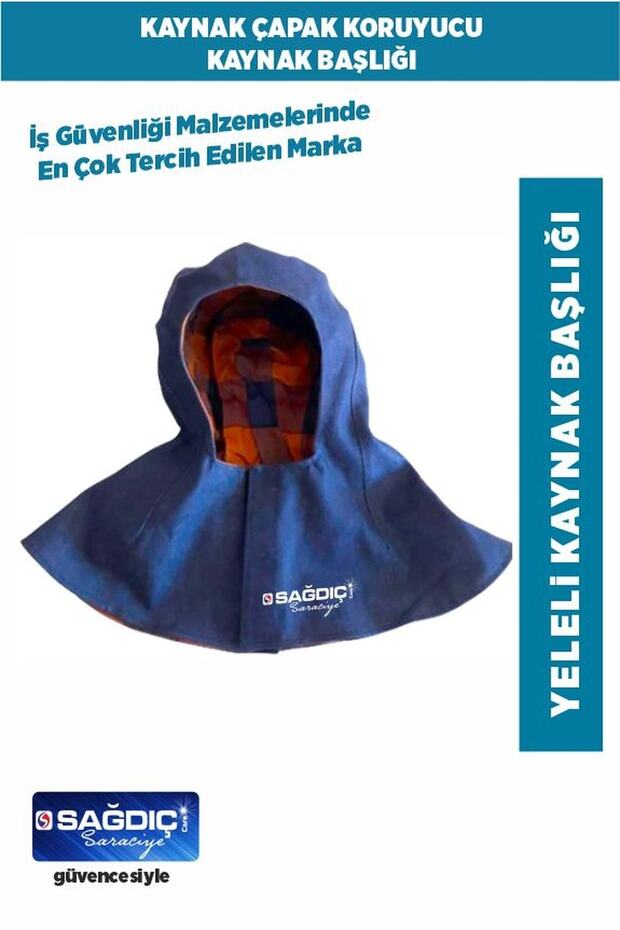 Kaynakçı Kot Uzun Yeleli Lacivert Başlık - 1