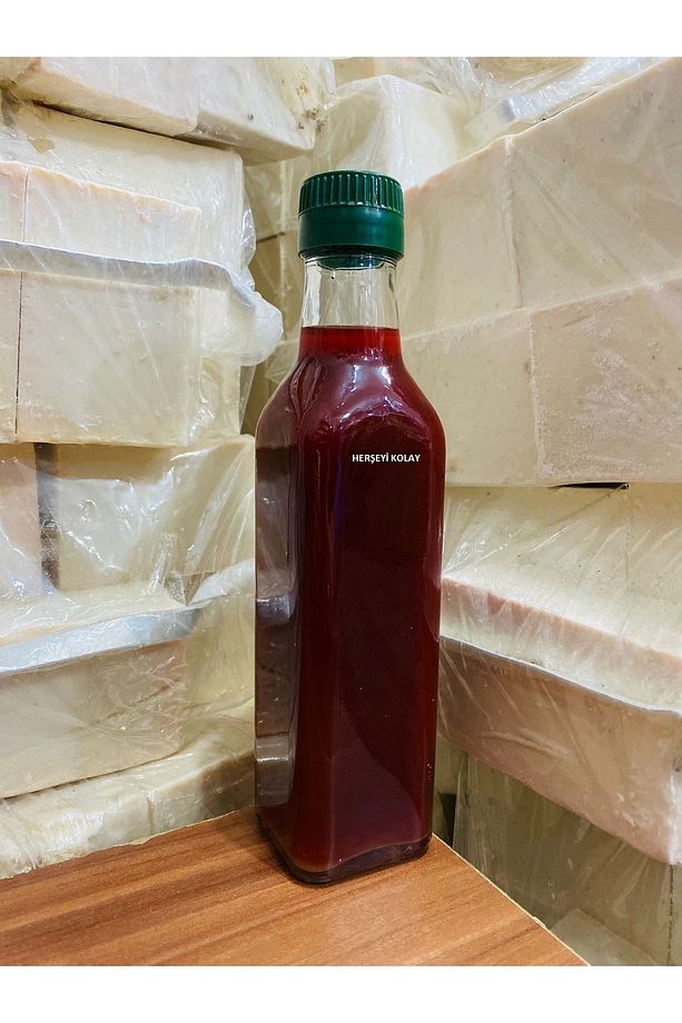 Sarı Kantaron Yağı 250ml El Yapımı Içilebilir Sürülebilir Hakikı Kırmızı Kantoron Yağı - 1