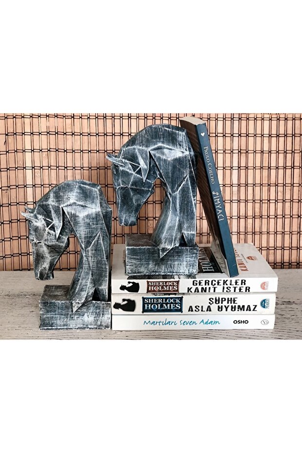 Horse Book Support / Anthracite Antique