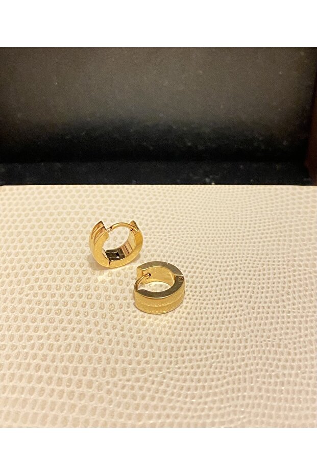 Küçük Kalın Halka Küpe - 2