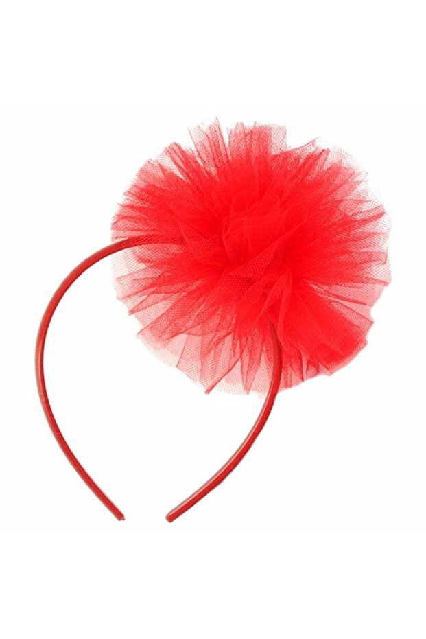 10 Pieces Red Pompom Crown Henna Crown School Performance Crown