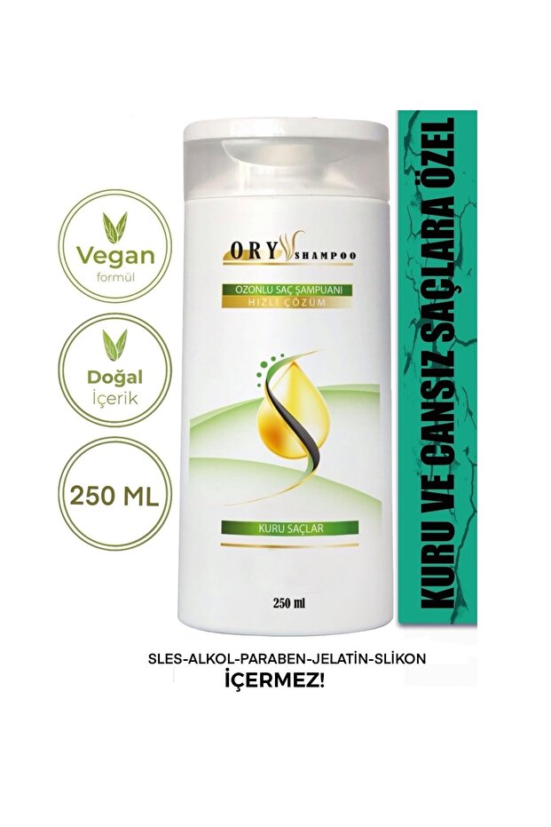 Doğal Şampuan Kuru Saçlar Için  Ozonlu  250ml - 1