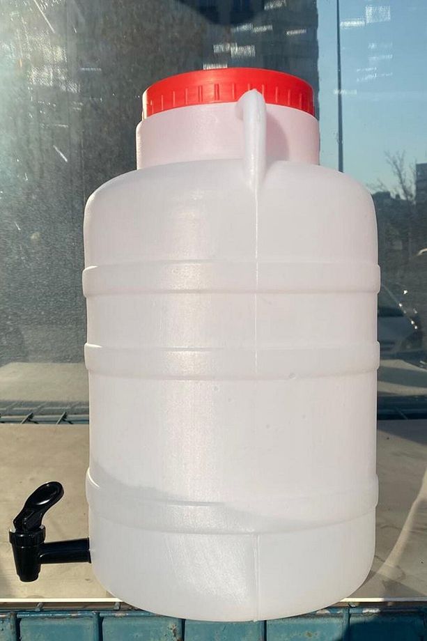 Musluklu Bidon Kamp Bidonu Bahçe Bidonu Karavan Bidonu Musluklu Su Bidonu 17 Litre - 1