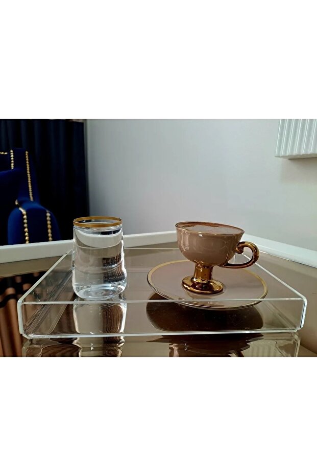 Tek Kişilik Sunum Tepsisi (ŞEFFAF) - 3