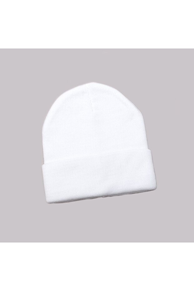 Unisex Basic Bere Beyaz - 1