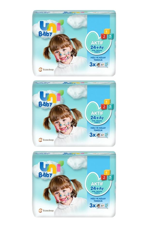 Aktif Islak Mendil 52'li X 9 Adet - 1