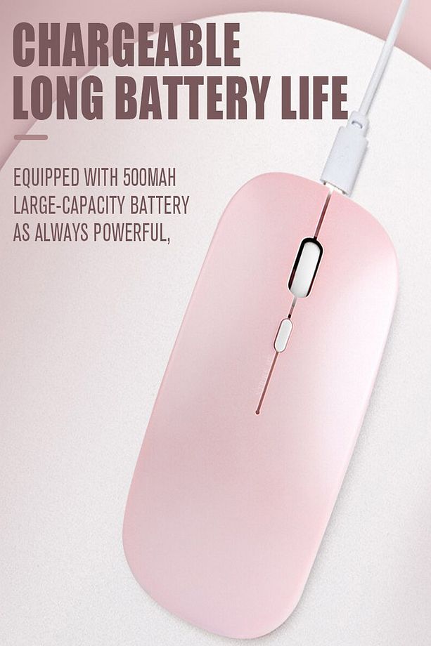 Kablosuz Mouse Bluetooth Mouse Wireless Slim Mouse Sessiz Mosue Fare Usb - 6