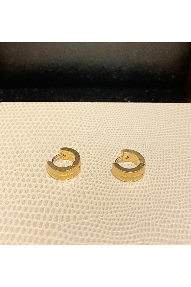 Küçük Kalın Halka Küpe - 1