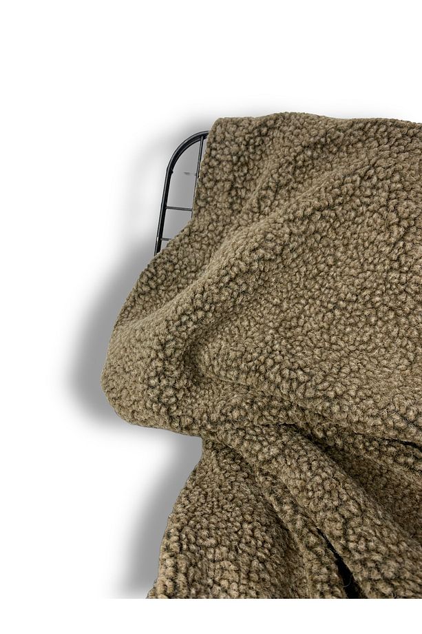 Ithal Snowtop , %80 Yün Peluş Kumaş Yüksek Kalite 50x150 Cm A Kalite Tekstil, Döşeme - 2