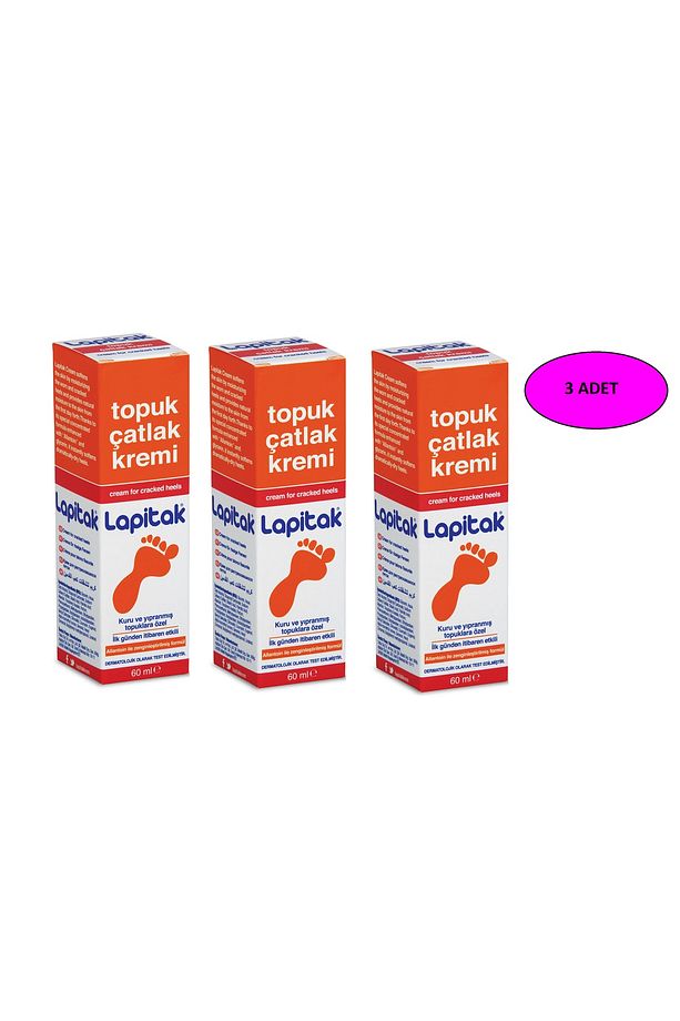 Topuk Çatlak Kremi 60 Ml 3'lü - 1