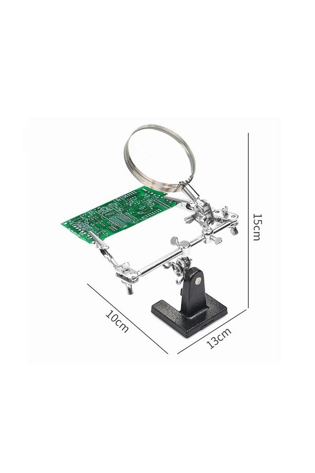 Üçüncü El Elektronik PCB Kart Tutucu Büyüteçli - 3
