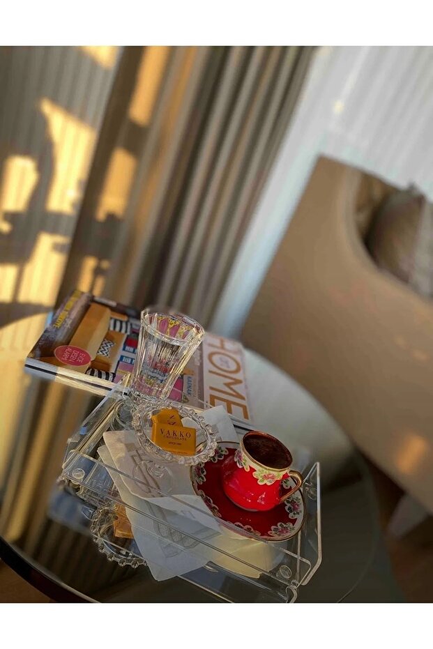 Tek Kişilik Sunum Tepsisi (ŞEFFAF) - 1