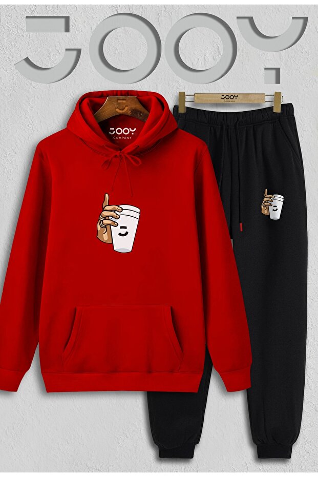 Bardak Design Bottom - Top 2 Thread Combed Cotton Tracksuit Set