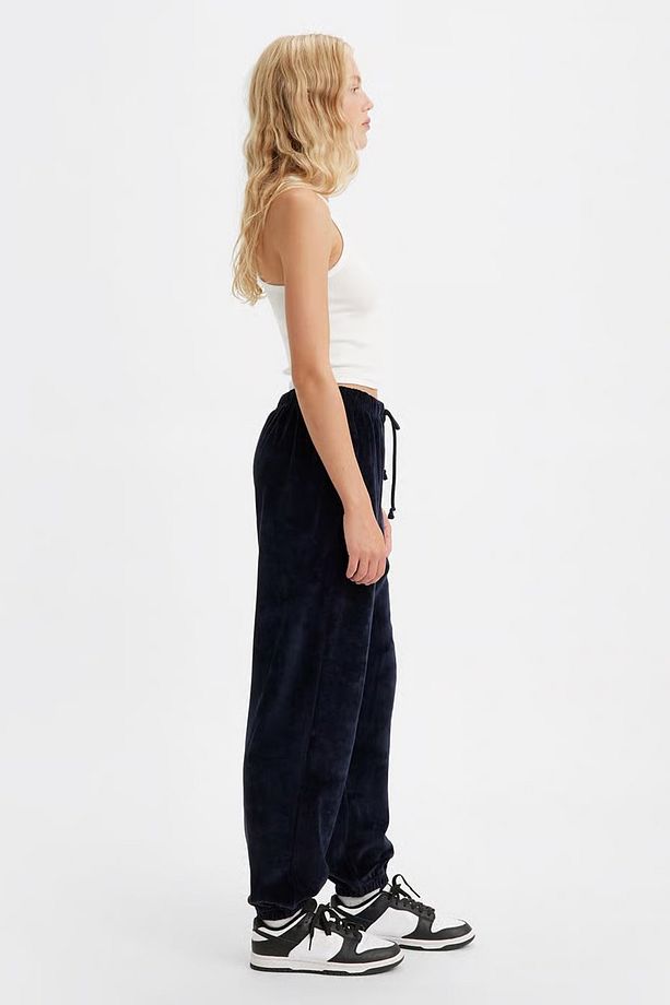 Relaxed Fit Yumuşak Dokulu Belden Bağlamalı Cepli Eşofman Altı Eşofman Altı A3569 - 2