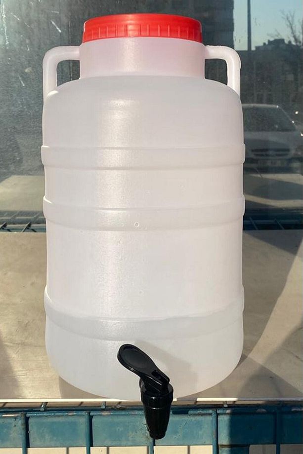 Musluklu Bidon Kamp Bidonu Bahçe Bidonu Karavan Bidonu Musluklu Su Bidonu 17 Litre - 6