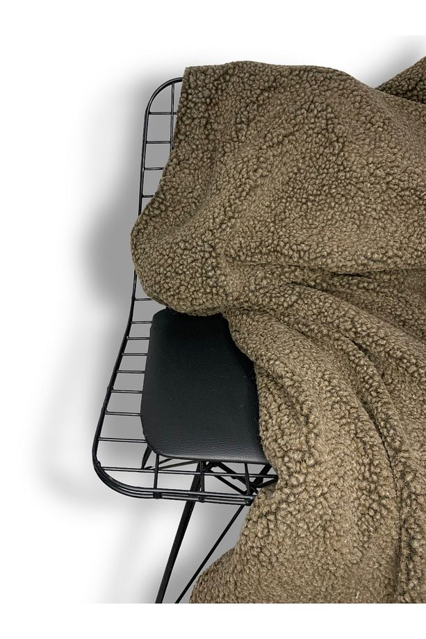 Ithal Snowtop , %80 Yün Peluş Kumaş Yüksek Kalite 50x150 Cm A Kalite Tekstil, Döşeme - 6