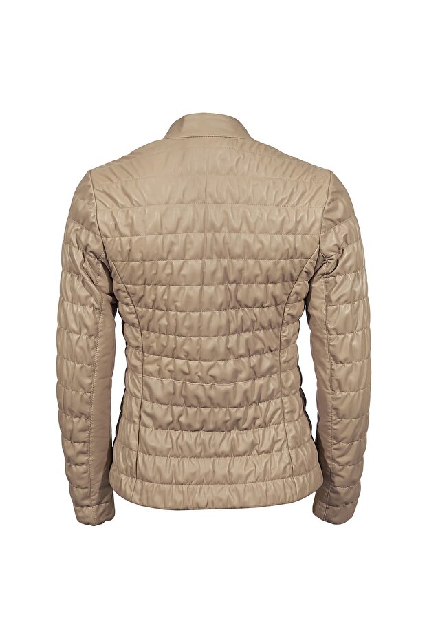 Kadın Fernanda Deri Mont - 4