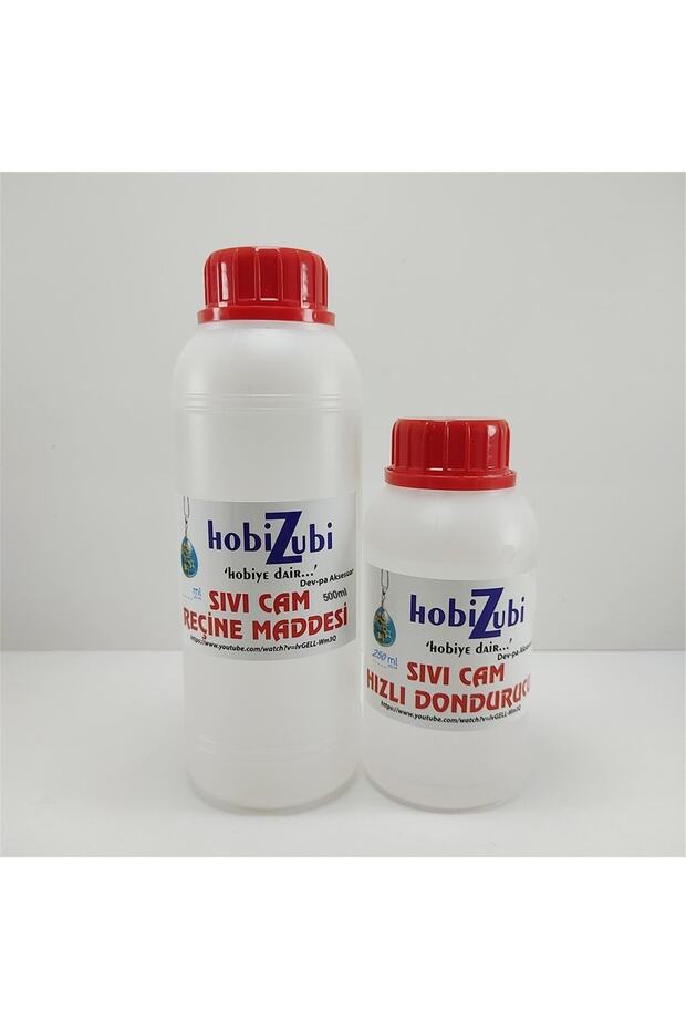 Epoksi Reçine Sıvı Cam 750 Ml - 1