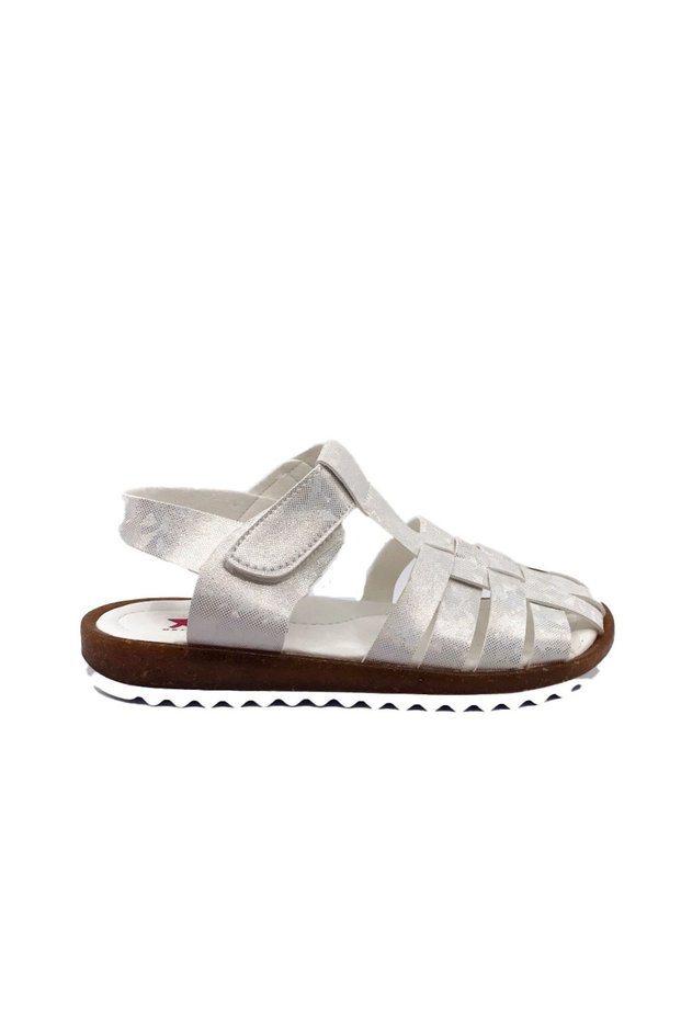 4000 Glittery Velcro Girls' Sandals Shoes