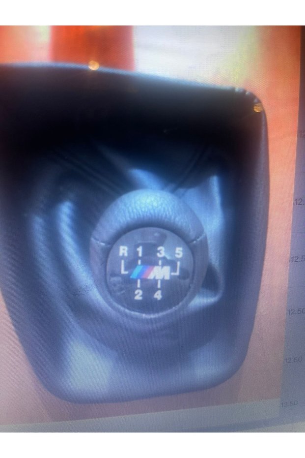Deluxe Car Bmw E46 Gear Bellows Gear Knob Complete Black 5 Speed 00e46