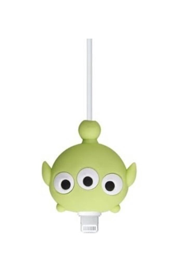 Three-Eye Green Alien Cable Protector