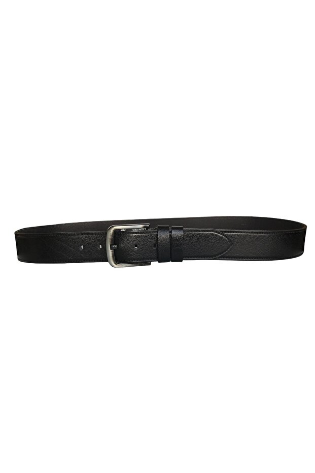 %100 Hakiki Deri 2'li Set 4.5 Cm Tek Parça Kot,spor Kemer Siyah, Kahverengi=2li.127-128 - 5